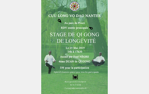Stage de Qi-Gong de Longévité