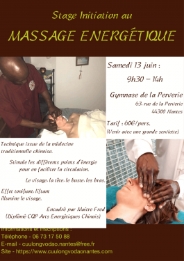 Stage de massage énergétique