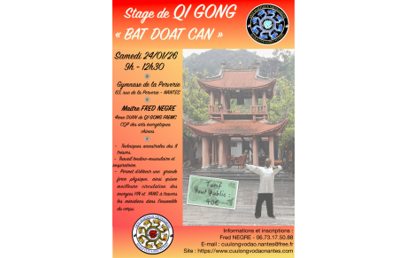 Stage de Qi gong Bat doat can